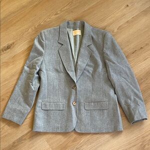 Pendleton Classic Light Blue Women's Blazer Size 10